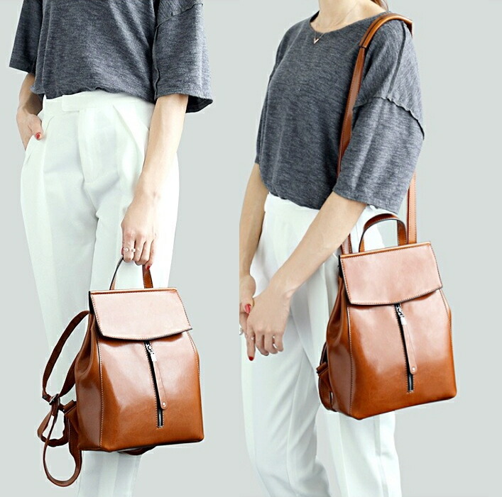 Point3倍 リュック レディース 可愛い リュックサック フラップリュック レザー 2way ワンショルダー ショルダーバッグ 斜めがけ バッグ 本革 撥水 スクエア 小さめ 軽量 大容量 シンプル おしゃれ かわいい きれいめ 大人 女性 学生 母の日プレゼント 送料無料 通勤 通学