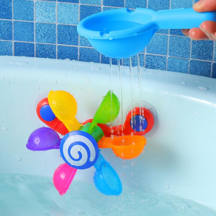 水遊び 戯具 シャワー水遊びおもちゃ 風車おもちゃ シャワー プール おもちゃ シャワーおもちゃ 童子方面 プラスチック キッズ もの言う花 はで お風呂 おもちゃ 子供 知育弄び Opto Bi Be