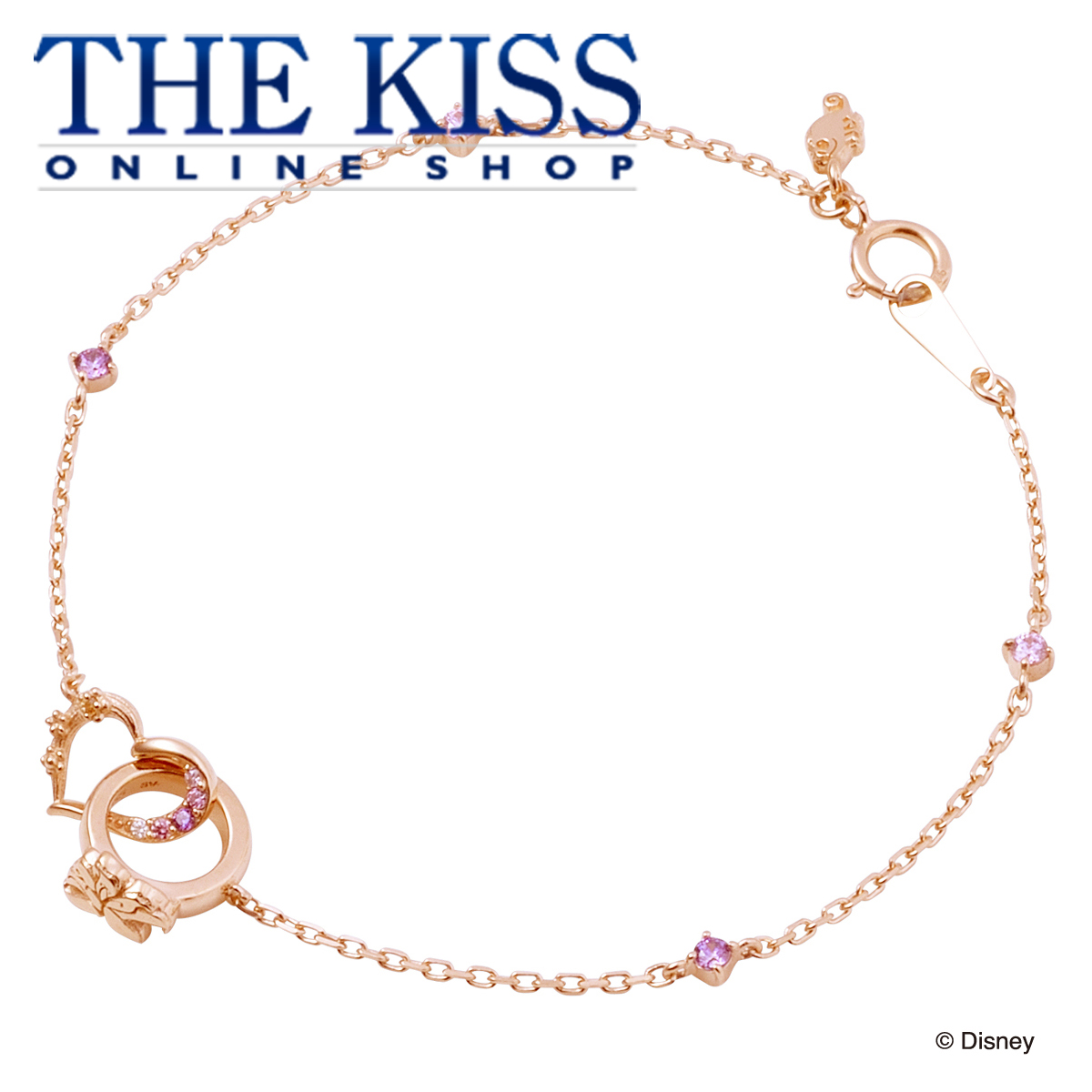 楽天市場 ディズニーコレクション ディズニー ブレスレット ディズニープリンセス ラプンツェル The Kiss ペア ブレスレット シルバー レディース 単品 Di Sbr6014cb ザキス 送料無料 土日祝日もあす楽対応 The Kiss 公式ショップ