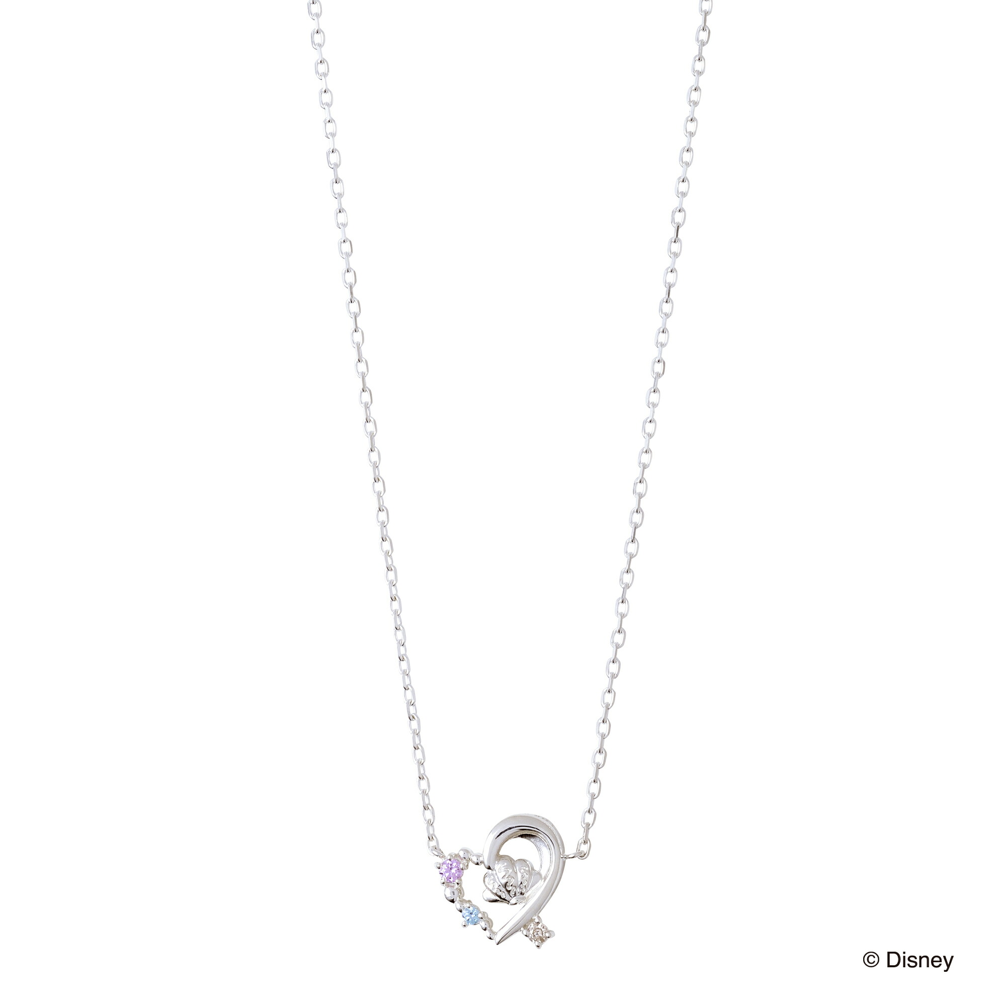 安いそれに目立つ 楽天市場 ディズニーコレクション ディズニー ネックレス ディズニープリンセス アリエル The Kiss ネックレス ペンダント シルバー キュービック レディース Di Sn1854dm ザキス 送料無料 あす楽対応 The Kiss 公式ショップ