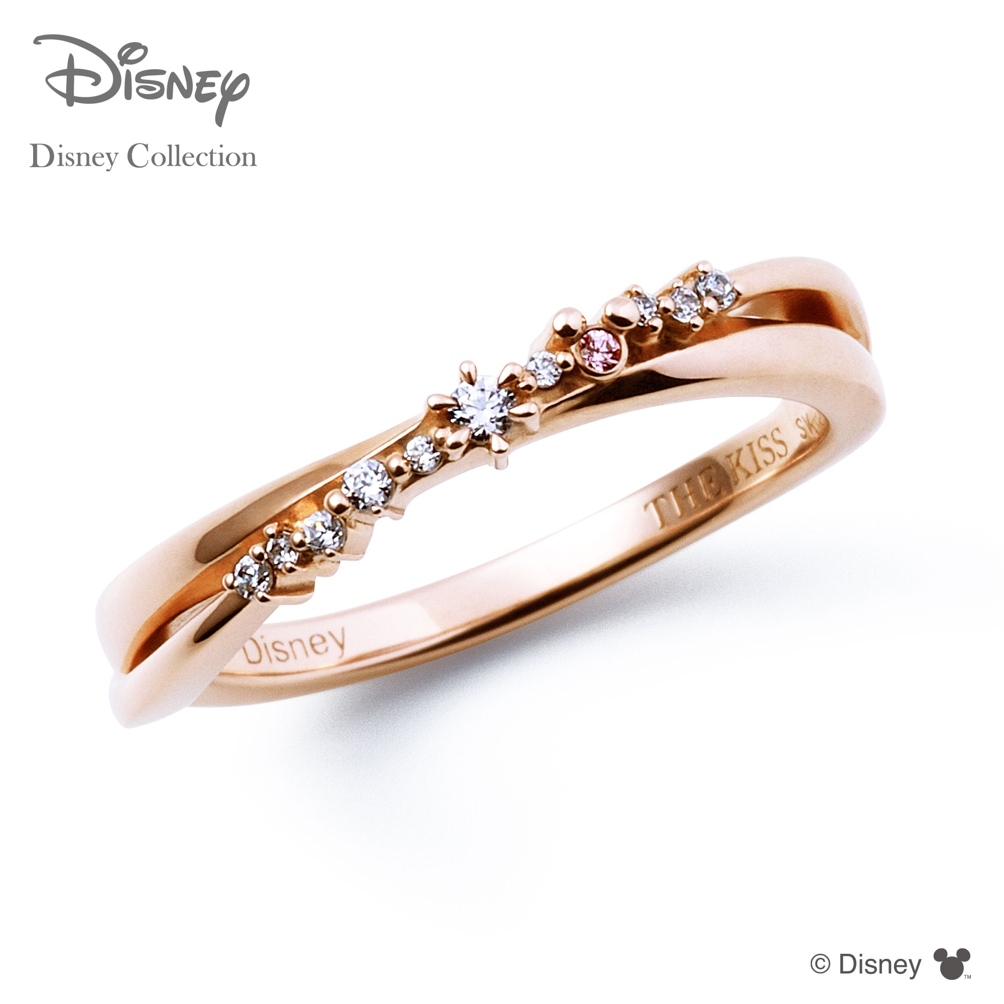 プラチナ　ps ペアリング　ダイヤモンド　ルビー　装飾　Disney デザイン 楽天市場】結婚指輪 ペアリング ブランド Disney プラチナ ペア