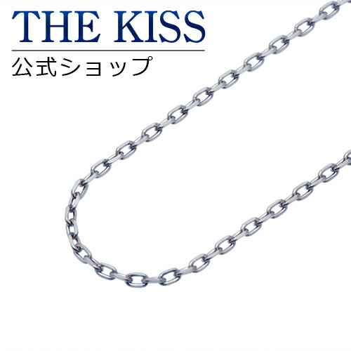 【THE KISS sweets】K10ホワイトゴールド アズキチェーン 40cm☆【対応（土日祝除く）】
