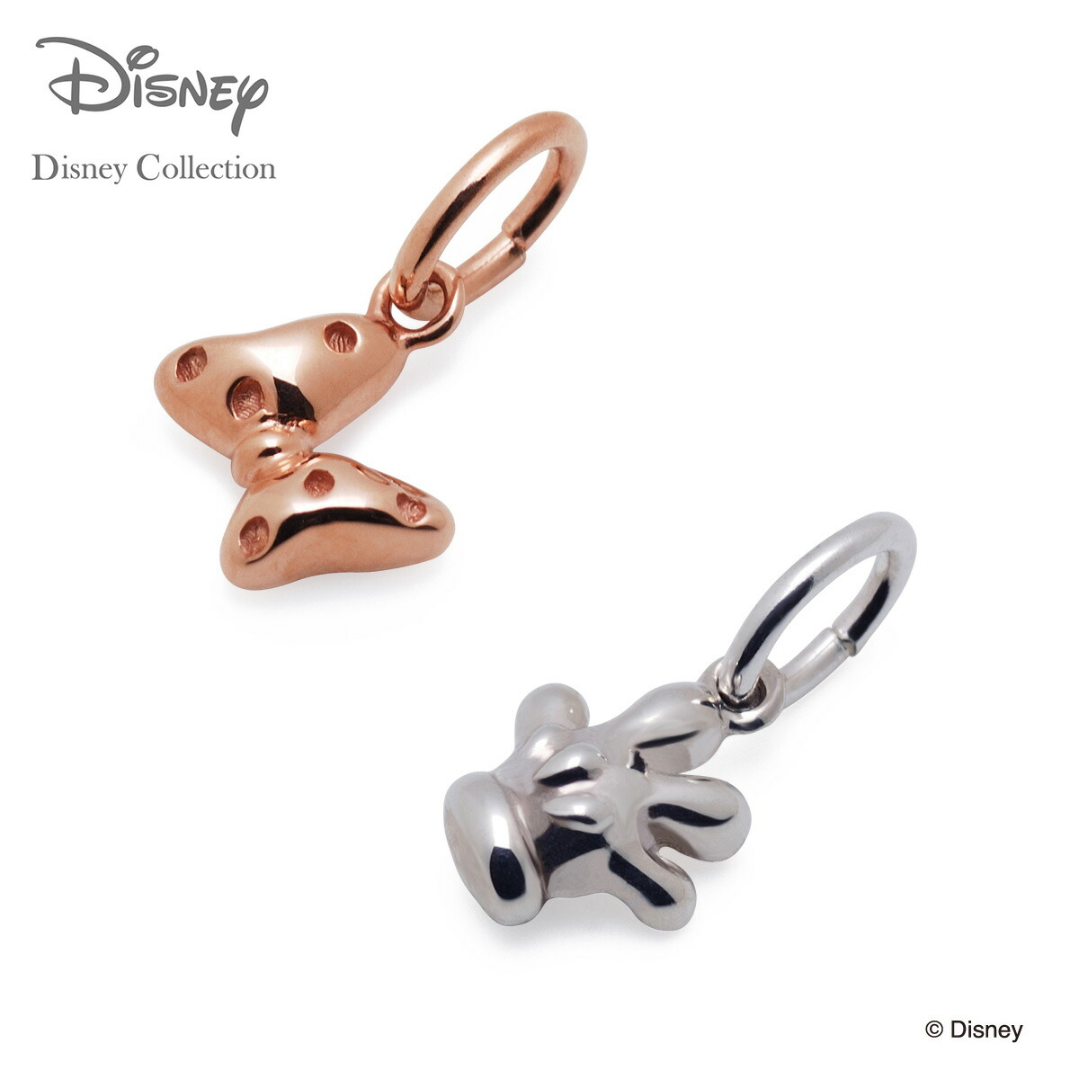 ディズニー　アクセサリー　ミッキーマウス&ミニーマウス　ペンダントトップ di-sn1817dm-1818dm.jpg