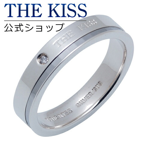 THE KISS 公式ショップ シルバー ペアリング （ メンズ 単品 ） ペアアクセサリー カップル に 人気 の ジュエリーブランド THEKISS ペア リング・指輪 SR2303DM ザキス 【送料無料】 母の日 ギフト