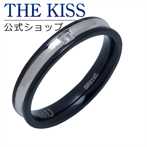  THE KISS 公式サイト ｜ ステンレス ペアリング （メンズ 単品 ） ペアアクセサリー カップル に 人気 の ジュエリーブランド ペア リング・指輪 TR3071DM ザキス 