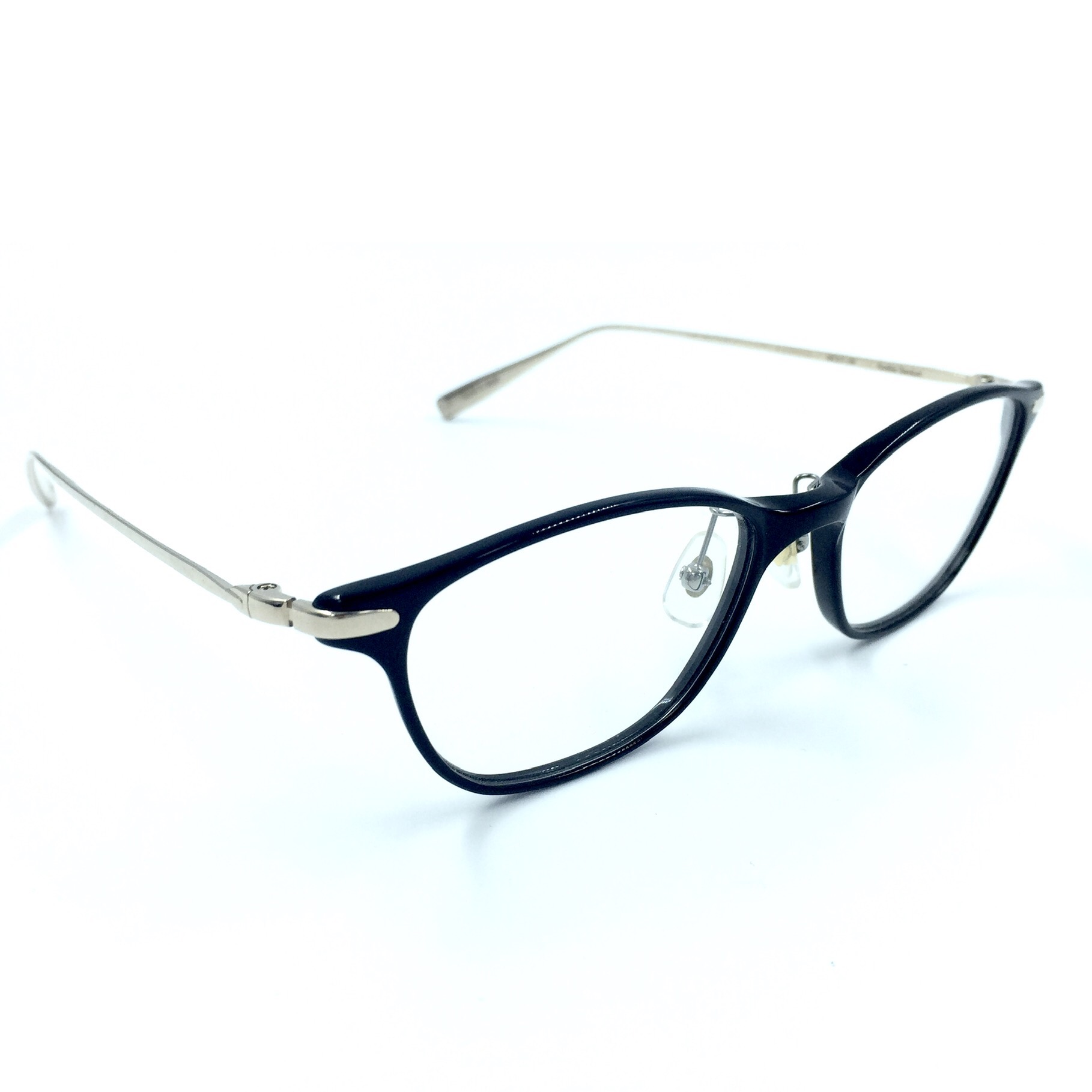 楽天市場】麻布眼鏡堂 AZ-801 メガネ ブラック 槌目 セルフレーム