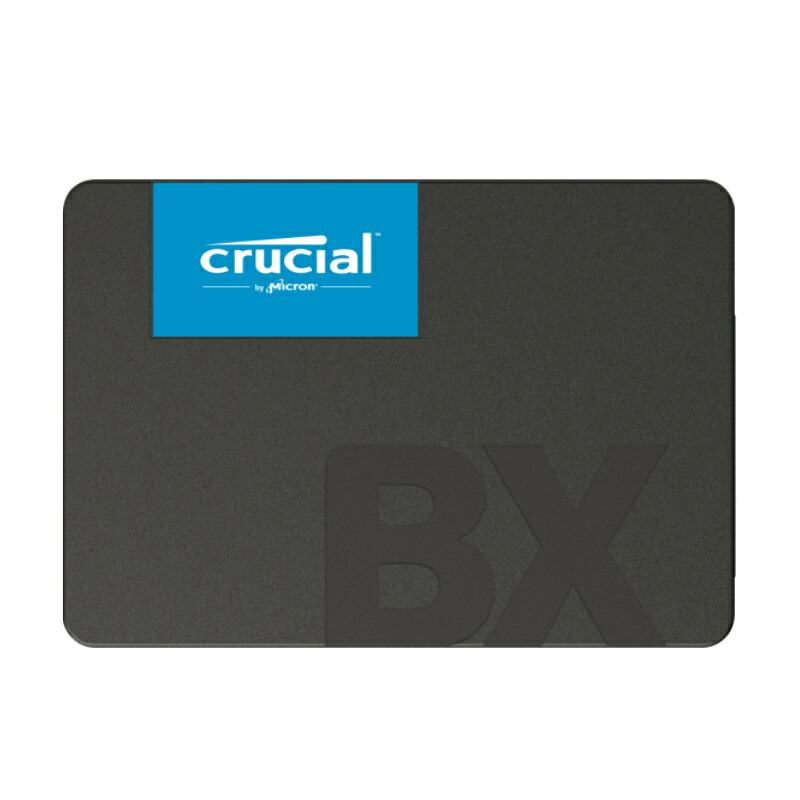 【月間優良ショップ受賞】在庫限り 新品 Crucial BX500 2TB SSD SATA 2.5インチ SSD 7mm 内蔵型SSD 2000GB 3D NAND 2.5型 SSD SATA 内蔵ssd デスクトップPC パソコン ストレージ 容量拡大 換装 増設 ノートパソコン クルーシャル ssd 当店1年保証 並行輸入品 CT2000BX500SSD1