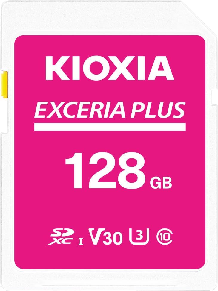 キオクシア KIOXIA 日本製 SD歌留多 V30 UHS-I 64GB 128GB 256GB 512GB SDXC歌留多 EXCERIA PLUS 続きもの UHS-I U3 V30 Class10 SDXC 4K相応う R:100MB/s W:60~85 高速道路映画化 4K映像 盛りだくさん固定ディスク 映画化 旧東芝記憶装置 SD記憶装置歌留多 当店1年引きうける 並行輸入品