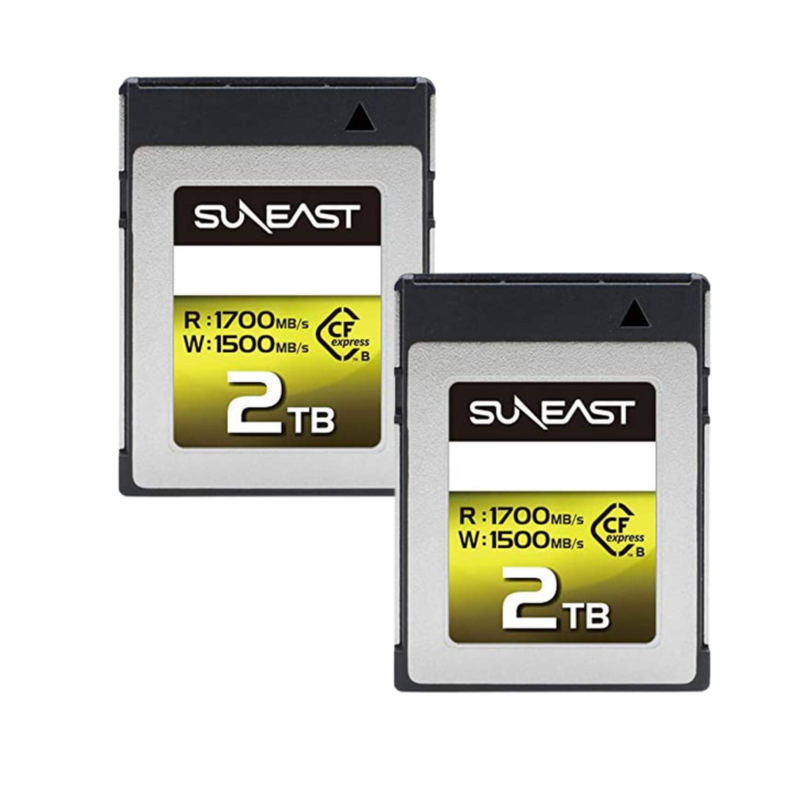 楽天市場】SUNEAST CFexpress TypeB カード 128GB and 2TB セット