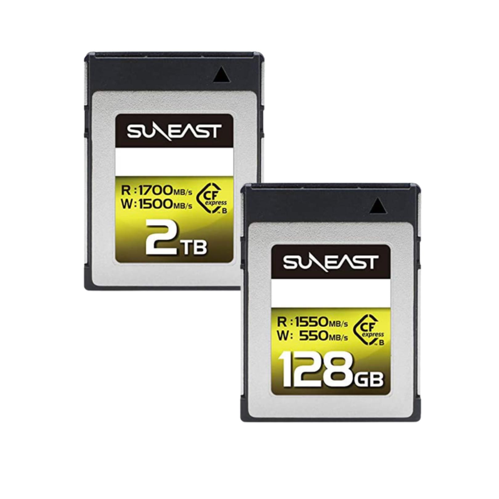 楽天市場】SUNEAST CFexpress TypeB カード 128GB and 2TB セット