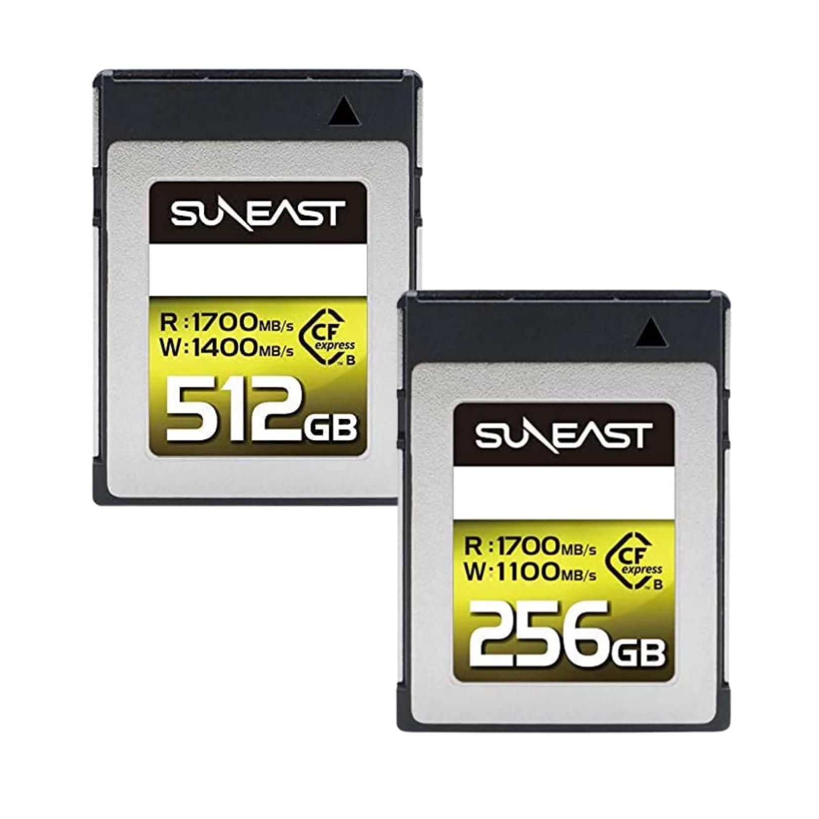 市場 SUNEAST セット 256GB カード TypeB and 512GB CFexpress