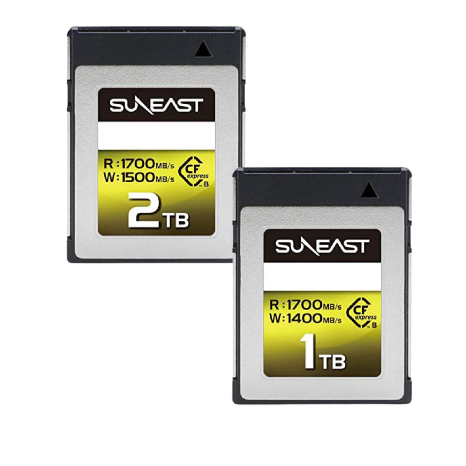 楽天市場】SUNEAST CFexpress TypeB カード 128GB and 2TB セット