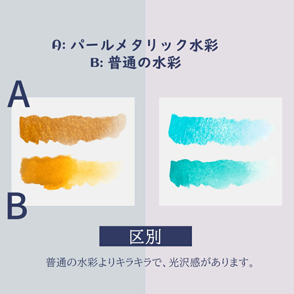 Paul Rubens 固形水彩絵具 48色 セット パール メタリック 水彩 絵の具 パレット ラメ入り 光沢感 ゴールド アラビアゴム製 メタルケース入り 専門家用 プロ ホビー 画材 えのぐ 送料無料 Massage Mit Herz De