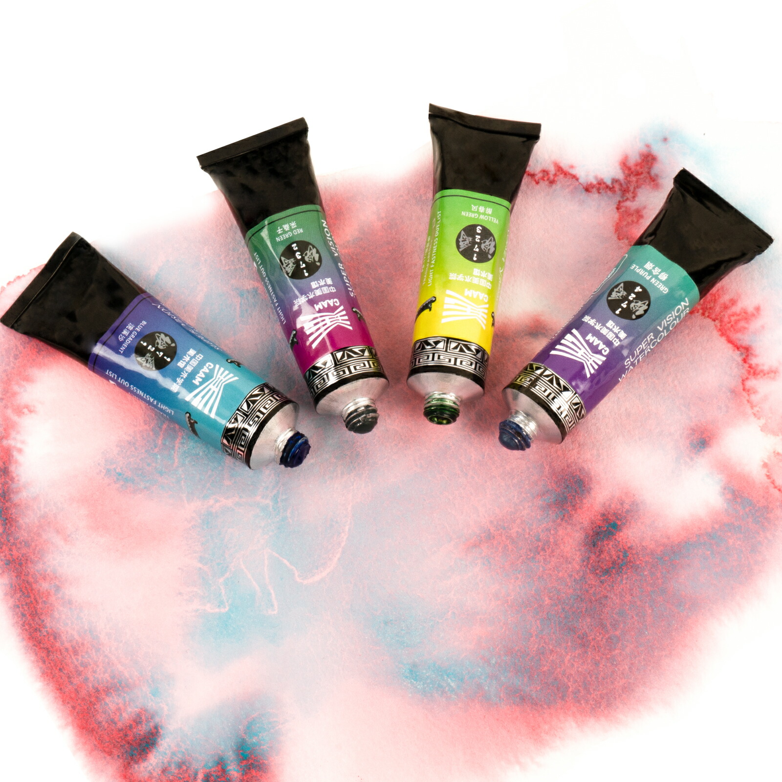 楽天市場 Super Vision 透明水彩絵の具 分離色 10色 15ml 分離系 水彩絵の具 チューブ イラスト ホビー 画材 おすすめ 絵手紙 透明水彩えのぐ アーティスト 絵の具 セット 特殊色 送料無料 Fastsalesdirect