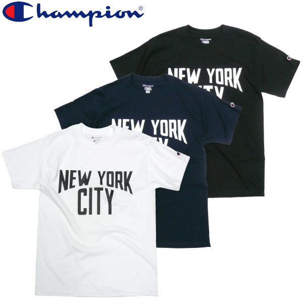楽天市場 Champion チャンピオン Tシャツ New York City Tee Ny