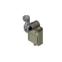 オムロン　D4C-3224 汎用タテ型小形リミットスイッチ ローラ・レバー形(R38) 接点構成1c 動作表示ランプ（LED）付 不動作時点灯 VCTF 耐油ケーブル 3m