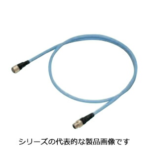 オムロン DCA1-5CN05W1（5ｍ） シールド型 両側ケーブル付きコネクタ 耐環境用 M12マイクロコネクタタイプ