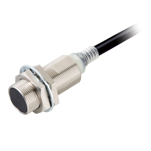 オムロン E2E-X8D1-T 2M 近接センサ　シールド M18　直流2線式 検出距離8mm 動作モードNO　無極性 コード引き出しタイプ(2m)