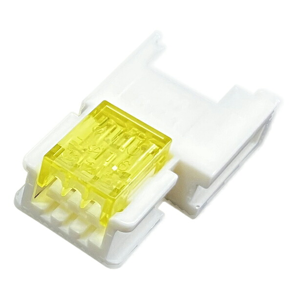 ユーボン 37B03-D162-W00（100個入） 鉄条マウント ソケット  e-CON判定基準繋ぎ（3いの一番）AWG26-20公称断面積0.12-0.5覆面すること外径φ0.8-1.6粍