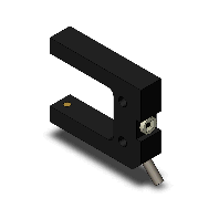 オムロン E3Z-G61 2M アンプリファイアー内蔵形光電検出器（溝型手合い） 溝型 さがし当てる不一致25粍(溝幅) 入光時ON/遮光時ON(うつり変わり式) NPN最終生産物 吊りひも抽き出し手合い(2m) 1光軸