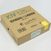 【ＫＨＤ　箱入り】　KIV 1.25 Y（黄）　200ｍ巻 600V電気機器用ビニル絶縁電線｜FAUbon　店