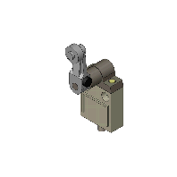 オムロン　D4C-3220 汎用タテ型小形リミットスイッチ ローラ・レバー形(R38) 接点構成1c VCTF 耐油ケーブル 3m
