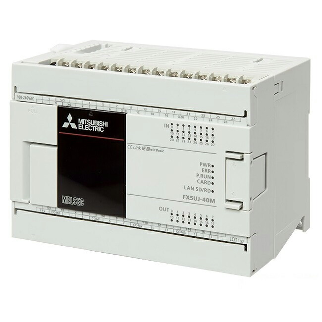 楽天市場】三菱電機 FX5UC-32MR/DS-TS FX5UC CPUユニット DC電源