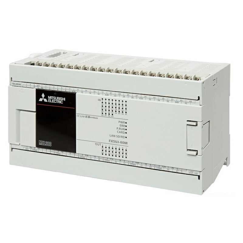 楽天市場】三菱電機 FX5UC-32MR/DS-TS FX5UC CPUユニット DC電源