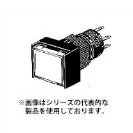 オムロン A3CJ-90A1-24EG　φ12押ボタンスイッチ 2回路双断形1a1bモーメンタリ LEDランプ照光　DC24V　長方形　緑画像