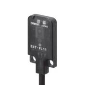 オムロン E3T-FL11 2M 超小型・超薄型アンプリファイアー内蔵形光電検知器 BGS照りかえし形 さがし当てる切れ間1～15粍 入光時ON NPN最終生産物 吊りひも抽き出し手合い(2m)