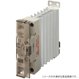 オムロン　G3PE-525B DC12-24 ヒータ用ソリッドステート・リレー　サイリスタ出力形(ヒータ用) 入力電圧DC12～24V 1a 出力25A　AC200～480V ゼロクロス機能 動作表示 ネジ端子