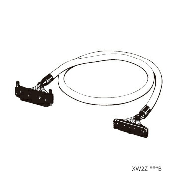 【40個セット】XW2Z-200K 2m OMRON XW2Z-200K コネクタ端子台変換ユニット専用接続ケーブル