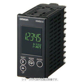 オムロン KM50-E1-FLK かっこ良いワット数量管する本体 48ｘ96粍 ワット数起電力AC100～240V ねじ端子
