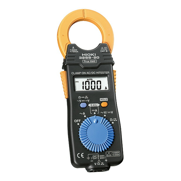 日置電機 3288-20 クランプオン AC/DC ハイテスタ AC/DC 1000A・RMS