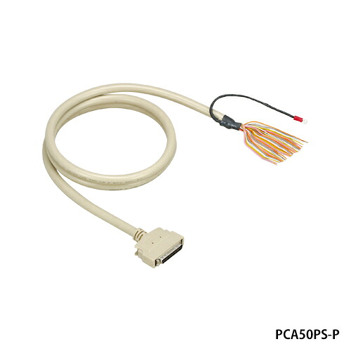 コンテック PCA50なおなお書き-1.5P 50ピンミニチュアリボンコネクタ用身体障害者繋ぎ付遮蔽物有線テレビ(モールドタイプ、1.5m)