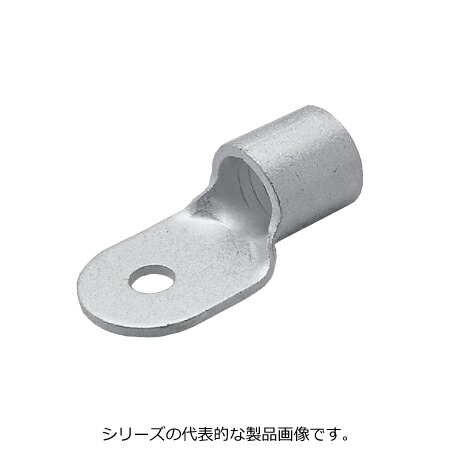 ニチフ銅線用圧着端子R６０ー８　169個 R60-8S 銅線用 裸圧着端子 (R形)丸形 ニチフ 電線抱合範囲42.42
