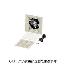 日東工業 RD44-811RC 換気ファン付水漉しテープ AC100V 繋ぎ吊りひも（2m） 180x180x67粍 皮膚軟化剤ペンキ塗り(2.5Y9/1)