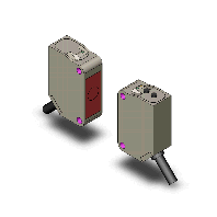 オムロン E3ZM-T61 2M ステンレス鋼入れもの アンプリファイアー内蔵形光電検出器(小型) 変速機形 さがし当てる不一致15m 入光時ON/遮光時ON(うつり変わり式) NPN最終生産物 吊りひも抽き出し印字機(2m)