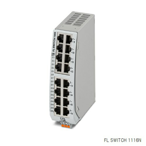 フエニックス・コンタクト FL SWITCH 1116N-1085219 DC24V 産業用スイッチングHUB