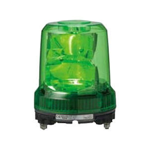 パトライト RLR-M2-G 強耐振型LED大型回転させる灯 AC100~240V 緑であること