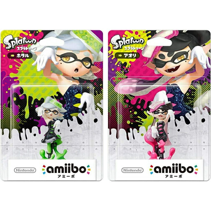 楽天市場】[4種セット] amiibo アオリ + ホタル + ヒメ + イイダ