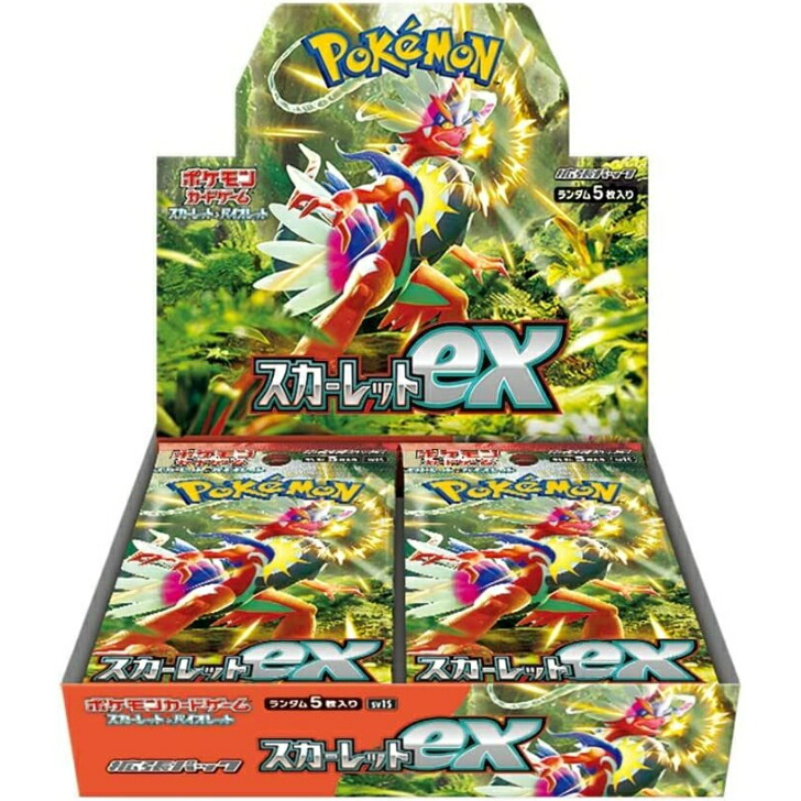 楽天市場】【１カートン１２BOX】ポケモンカードゲーム スカーレット 