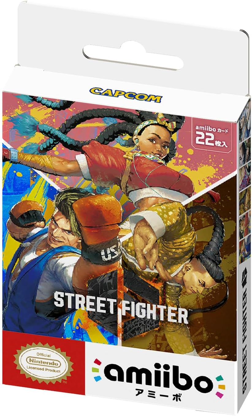 【新品未開封】ストリートファイター6 amiiboブースターパック 2BOX イーカプコン |ストリートファイター6 amiiboカード ブースター