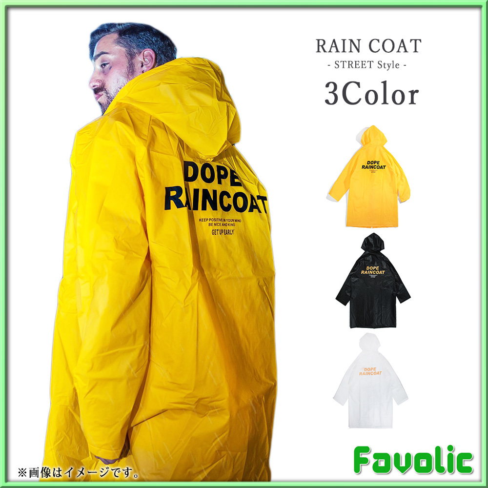 Favolic Rainwear Festival Long Shot Strike System Yellow Black