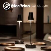 MoriMori LED T-Light ALTO ブラック色 軽量 持ち運び モリモリ 3 段階調光 寝室灯や災害時 タッチ電源 調光 最大19時間の連続使用 安全 メーカー1年保証あり|スターズストア