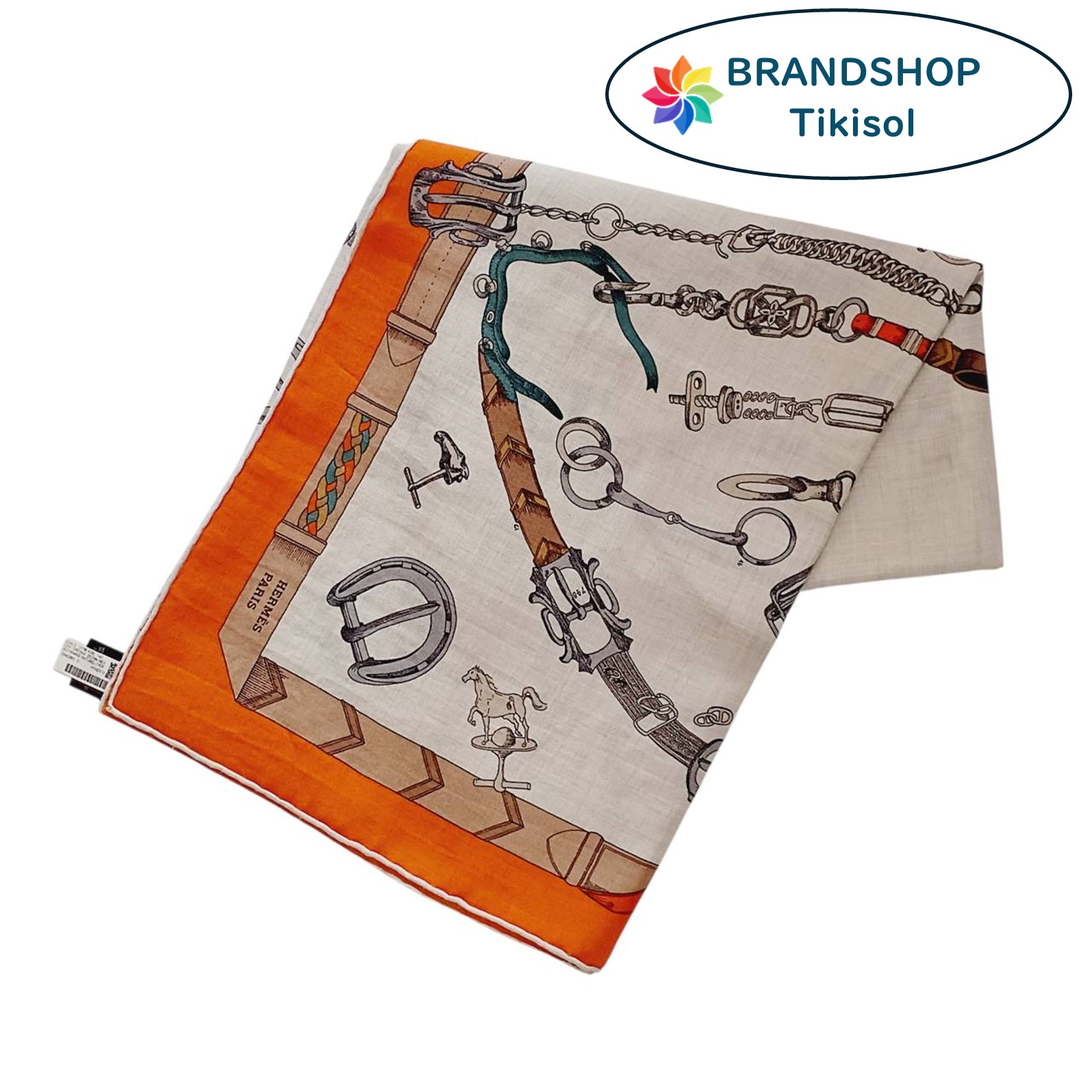 楽天市場】【美品】 エルメス ショール カレ ジェアン 140 四輪馬車の