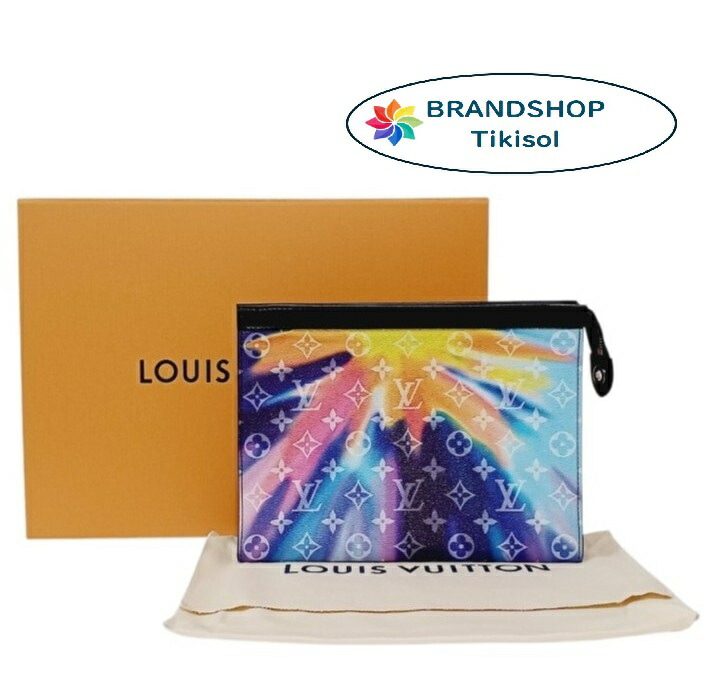 【未当て嵌める品】★ルイヴィトン ポシェット ヴォワヤージュMM モノグラム サン書き割りM45941【中古S】