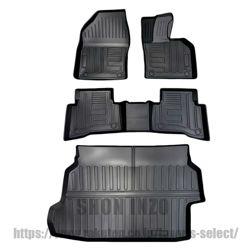 FOR新型 プリウス60系 ZVW60 ZVW65 MXWH60 MXWH65（2023年現行) 立体フロアマット 取付簡単 防水 滑り止め 汚れ防止 TPE素材 カスタマイズパーツ 車種専用設計 保護アクセサリー プリウス アクセサリー (フルセットのフロアマット)｜shoninzo