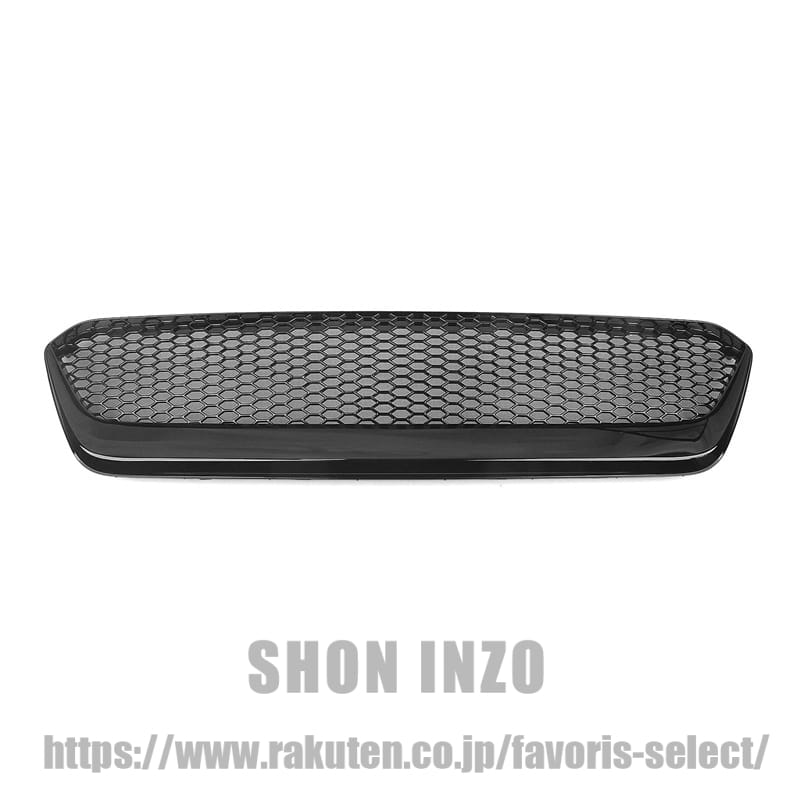 フロントバンパーグリル 防虫ネット スバル WRX 2015-2017 2016用 ブラック｜shoninzo