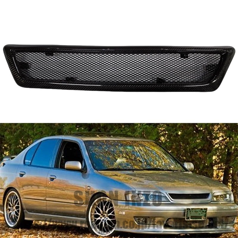 インフィニティ G20 G20t Primera 1999-2002 2000 ファイバーグラス用 フロントバンパーグリルメッシュ｜shoninzo